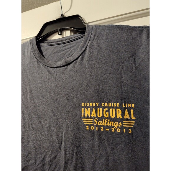 Disney Cruise Line Fantasy Inaugural Sailings 2012 2013 T-Shirt Women’s Small - Picture 7 of 10